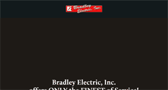 Desktop Screenshot of bradley-electricinc.com
